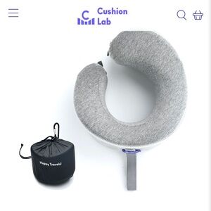 Like-new cushion lab Cloud Cradle Travel Pillow airplane pillow car pillow